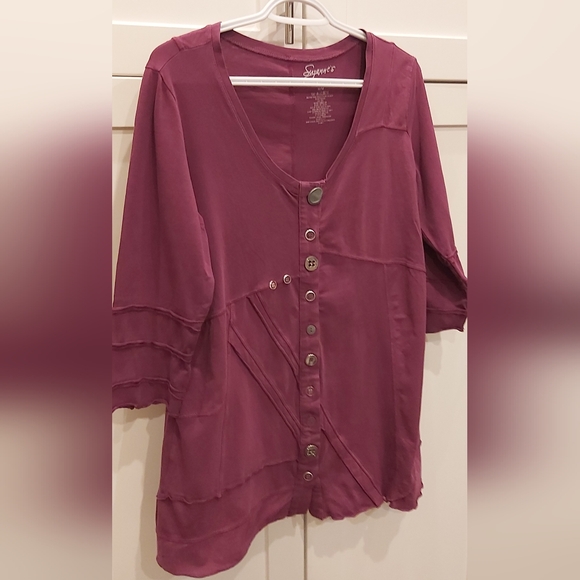 Suzanne's tunic style cardigan - Picture 8 of 12